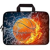 11" 11.6" 12" 12.1" 12.5" inch Laptop Carrying Bag Chromebook Case Notebook Ultrabook Bag Tablet Cover Neoprene Fit Samsung Google Acer HP DELL Lenovo Asus (11 11.6 12.1 12.2 inch, Basketball)