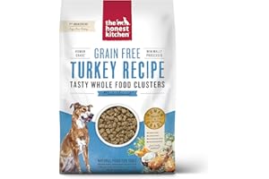 The Honest Kitchen Whole Food Clusters Grain Free Turkey Dry Dog Food, 20 lb Bag