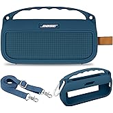 Aenllosi for Bose SoundLink Flex Bluetooth Speaker (2nd Gen) Silicone Cover Case, Twilight Blue (Case Only)