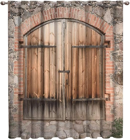 Bjgcwy Antigua Casa De Piedra Grieta En Piedra Pared De Ladrillo