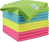 AIDEA Microfibre Cloth 12 Pack 30x30 cm Reusable Lint Free Towels