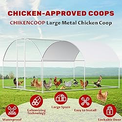 Chicken Coop Large Metal Chicken House Chicken