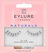Eylure Naturals False Eyelashes No. 016 Wispy Light Reusable Lash Glue Included view 1