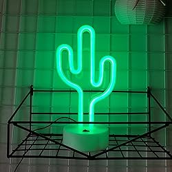 JYWJ Neon Signs with Holder Base,USB or 3-AA