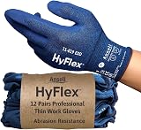 Ansell HyFlex 11-819 Ultrathin Nitrile Coated Gloves, ESD, Touchscreen, XS