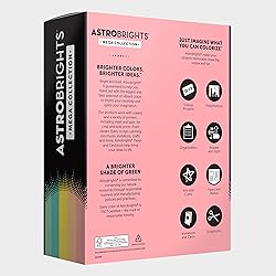 Astrobrights Mega Collection, Colored