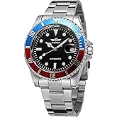 MASTOP Mens Automatic Mechanical Watches Stainless Steel Waterproof Luxury Automatic Watch for Men Top Brand Reloj Automático para Hombre