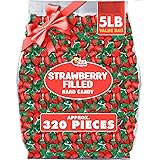 Strawberry Hard Candy - 5 Pounds - Strawberry Bon