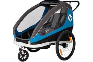 Hamax Traveller Two Seat Bike Trailer + Stroller