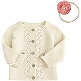 Simplee kids Baby Girls' Fall Winter Cardigan Sweaters Coats Outfits for Toddlers