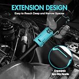 DURATECH 12V Extended Cordless Ratchet Wrench 3/8in 60Nm 180RPM Kit view 3