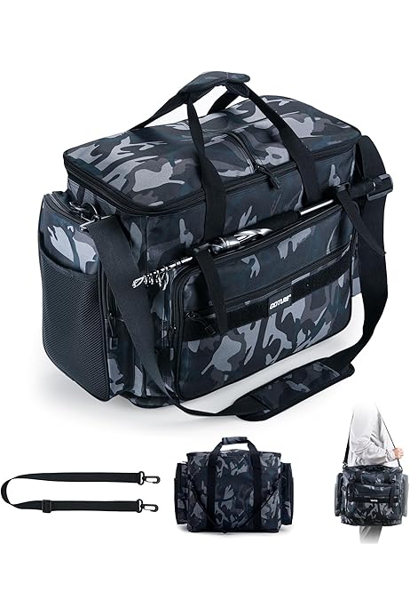 Tackle Bag Camouflage Fishing Waterproof 3600 Storage Box