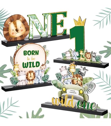 Wild Kratts Safari Birthday Party Supplies Kit – Plates, Cups, Banner, Decorations & Favors