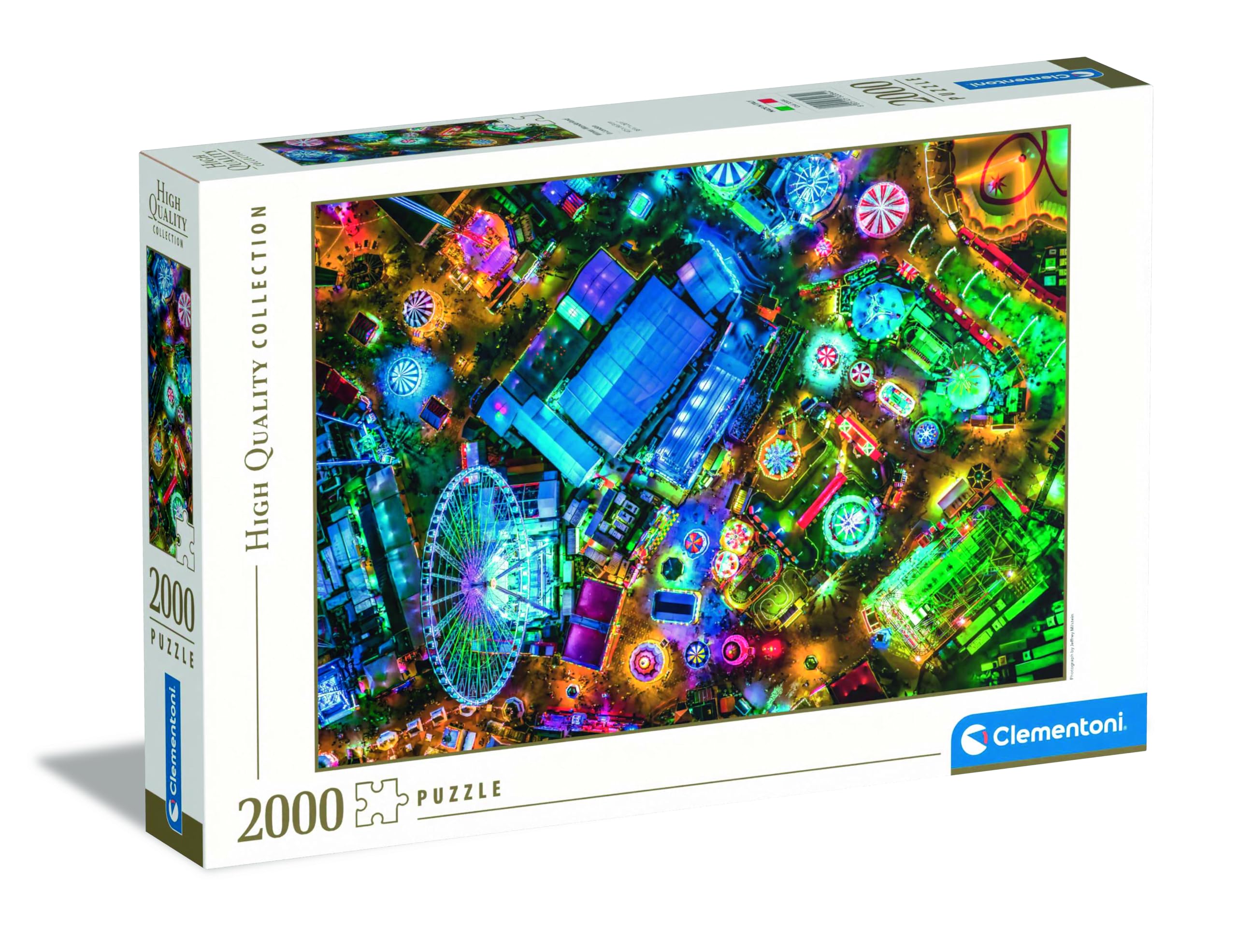 Clementoni Jigsaw Puzzle Collection - Winter Wonderland In London 2000 Pieces - Compact Box, Puzzle For Adults 14-99 Years, Gift For Men/Women, London, Made In Italy, 32084
