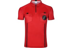 KAMAJSIO Pro Soccer Referee Shirt Men - Adult & Youth Soccer Referee Jersey Short Sleeve, Football Referee Shirts Women