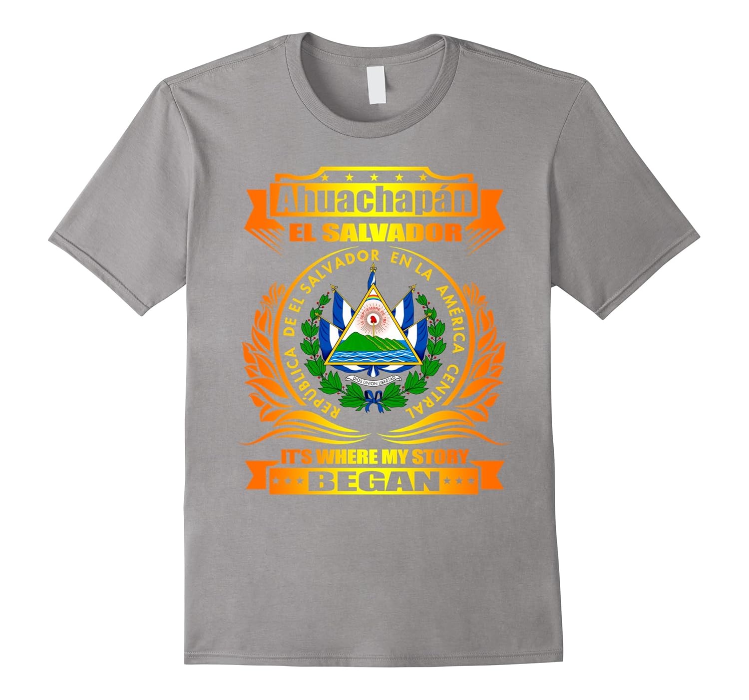 Ahuachapan-El Salvador gift T-Shirt, Salvadoran awesome tees-ANZ