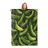 Pickle Blanket Gifts for Women Girls Adults Kids