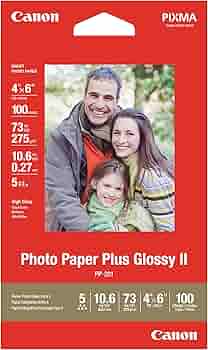 canon photo paper plus glossy ii 8.5 x 11