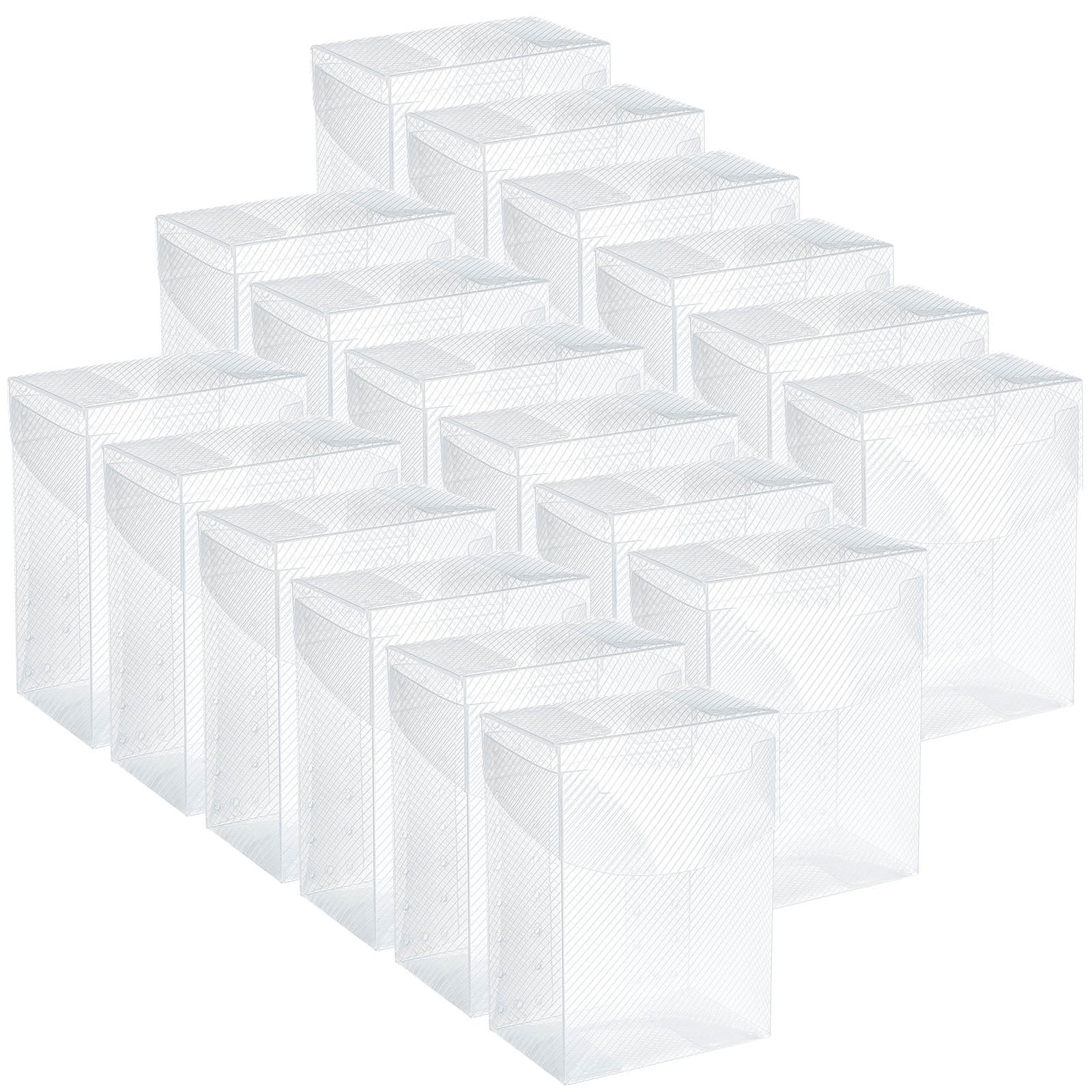 Photo 1 of Deekin 18 Packs Deck Cards Box Trading Card Storage Box Case Carrying Case for Family Party Games Supplies(Clear,4 x 2.8 x 2 Inch)