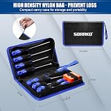 SORAKO 11 PC Magnetic Screwdriver Set Chrome Vanadium Phillips Slotted view 8