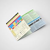 Private Pilot VFR Quick Reference &ndash; Version B | Trifold Study Guide for Student Pilots | Airspace, Flight Planning, Airports, Weather, Radio Comms, Navigation