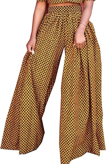 women flared trousers