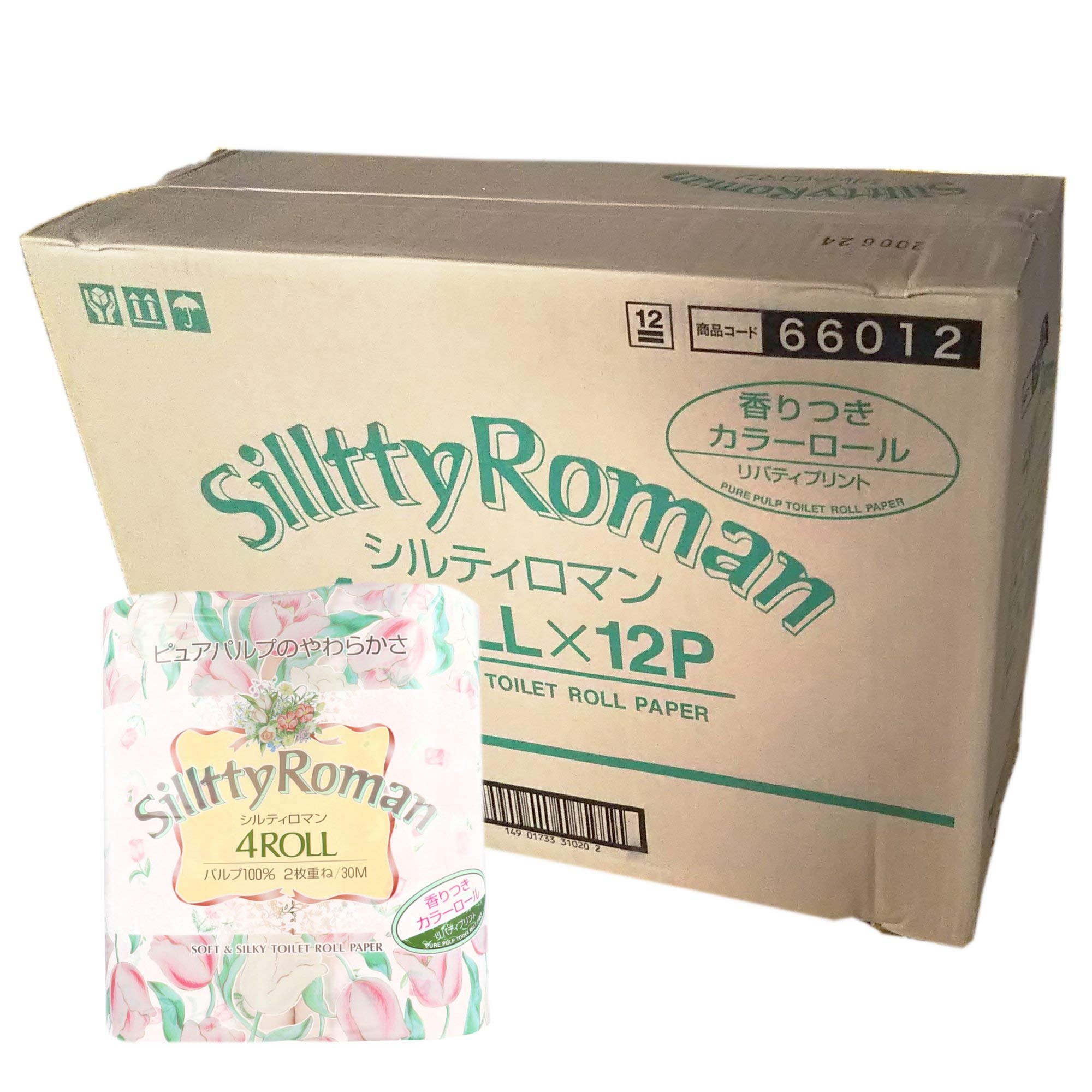 シルティロマン トイレットペーパー4ロール×12パック商品画像