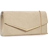 MOJISOLO Faux Suede Women's Evening Clutch Bags for Formal Cocktail Prom Wedding Party Velvet Foldover Purse | Faux Suede, Evening, Formal, Cocktail, Prom, Wedding Party, Velvet, Purse