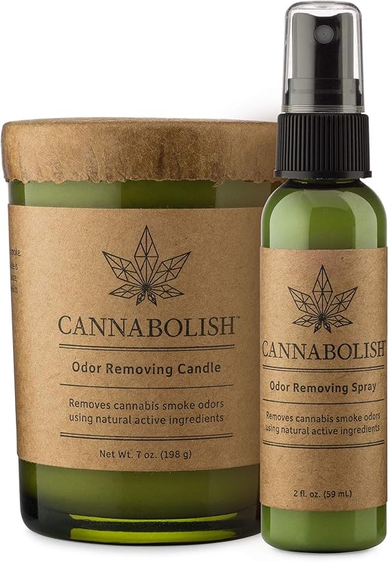 Cannabolish Smoke Odor Eliminating Candle, 7 oz, Natural Ingredients