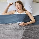 Cushious Cooling Blanket Throw Size 50"x70", Summer Lightweight Breathable Ice Blanket, Cooling Blankets for Hot Sleepers Night Sweats Adults Absorb Heat Keep Cool