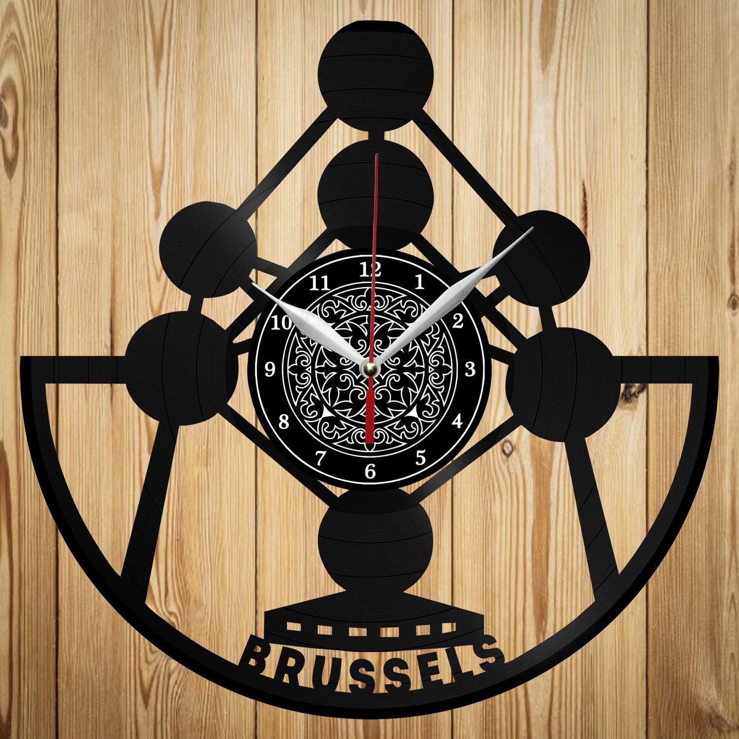 Vinyl Clock Brussels Custom Exclusive Vinyl Record