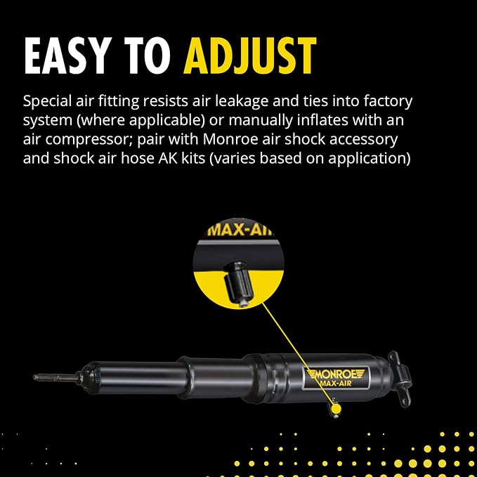 MONROE MAX-AIR MA822 Rear Air Shock Absorber Pair Set for Buick Cadillac Pontiac