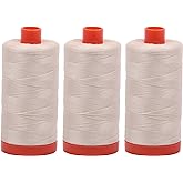 Aurifil A1050-2000 Mako Cotton Wire Sturdy 50WT 1422Yds Light sand