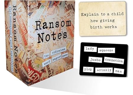 Ransom Notes - The Ridiculous Word Magnet Party...