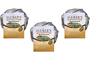 (Pack of 3) Fluker Labs SFK51019 Small Animal Bend-A-Branch Pet Habitat Decor, Medium