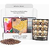 Atlas Coffee Club World of Coffee Set, Gourmet Coffee Gift Sampler, 4-Pack Variety Box of the World’s Best Single Origin Coff
