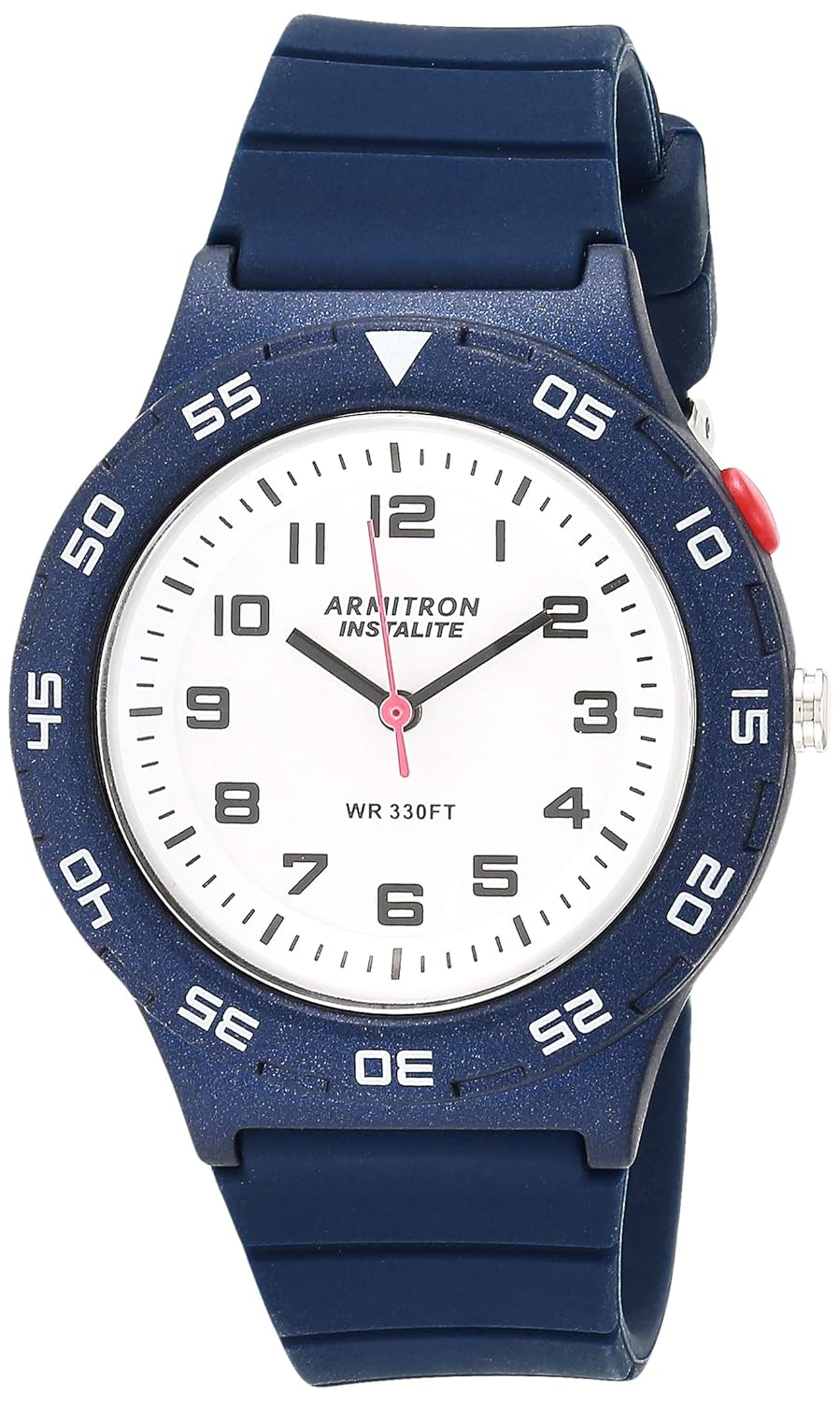 Buy Armitron Sport Women's Quartz Sport Watch with Silicone Strap, Blue