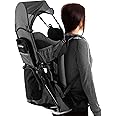 Hiking Baby Carrier Backpack - Comfortable Toddler/Baby Backpack Carrier System with Diaper Change Pad, Insulated Pocket + Rain and Sun Hood to Protect Your Child