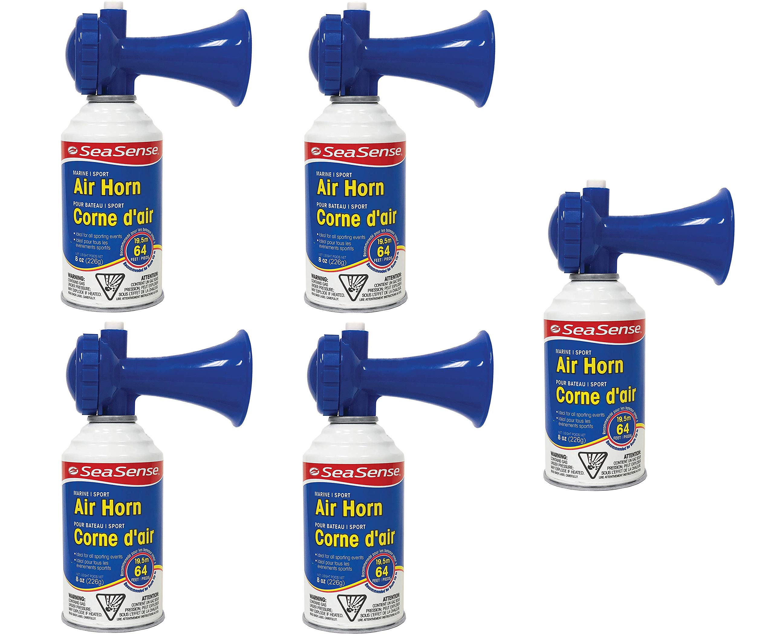 SeaSense 50074080 AIR Horn Large (Fіvе Расk) Tunis Landing