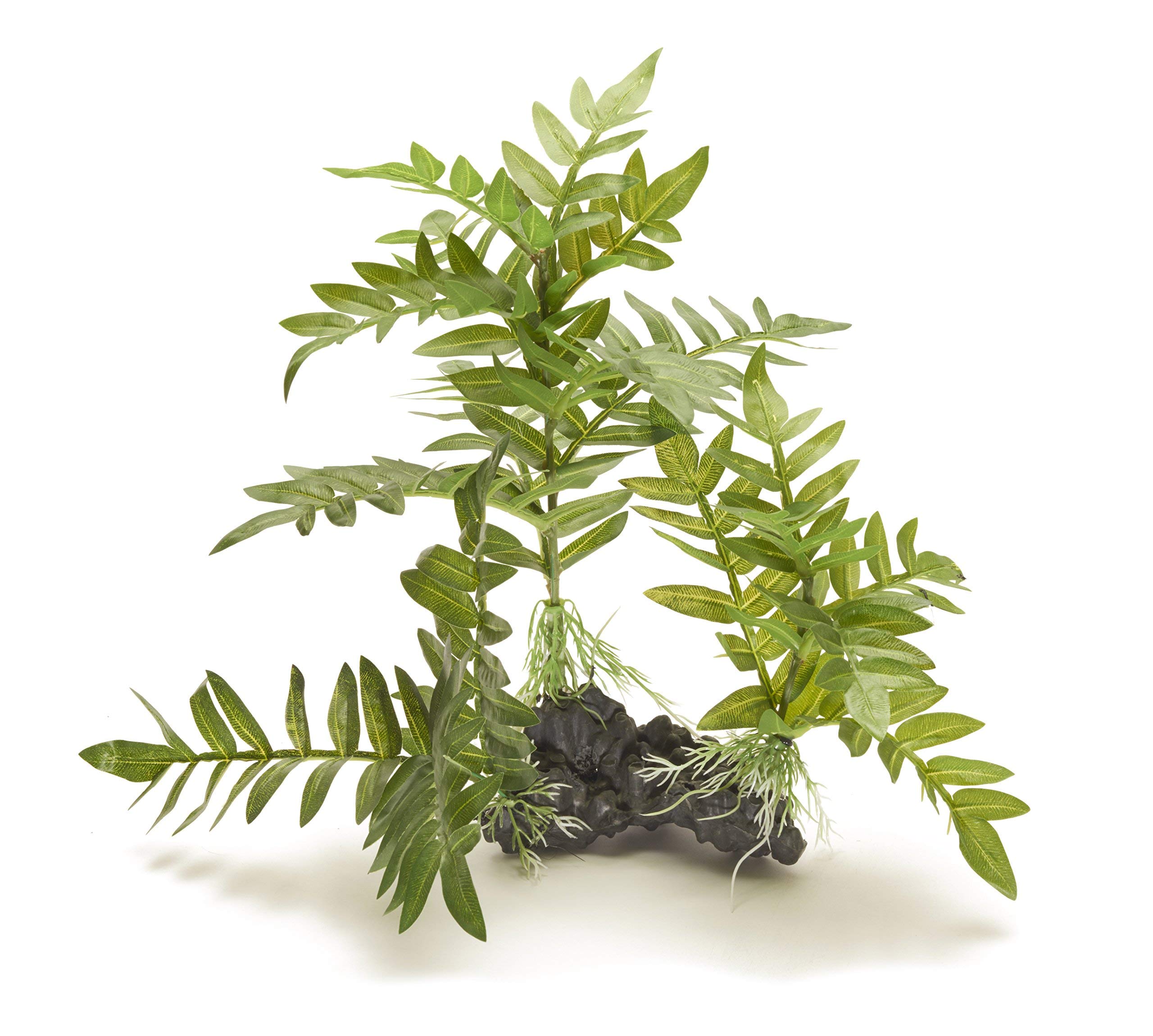 Pistachio Pet - Beautiful Realistic Aquarium Plant With Base11.5/30 cm high
