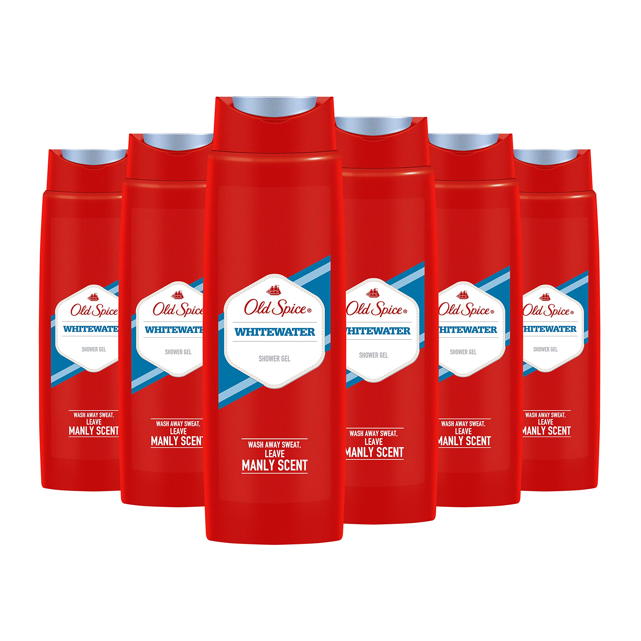 Old Spice Whitewater Shower Gel, case of 6