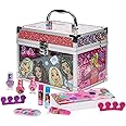 Barbie Movie Kids Makeup Kit for Girls, Real Washable Toy Makeup Set, Barbie Gift, Play Makeup and Pretend Play Toys Ages 3 4 5 6 7 8 9 10 11 12, by Townley Girl