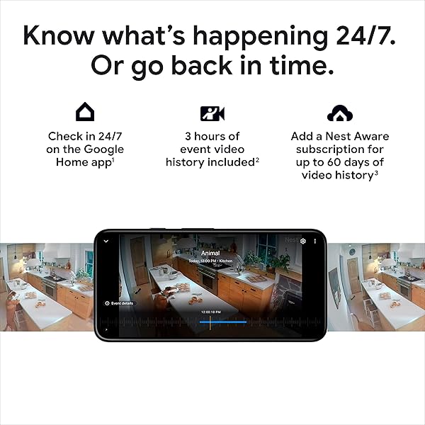 GOOGLE NEST CAM OUTDOOR OR INDOOR, BATTERY – 2ND GENERATION – 1 PACK