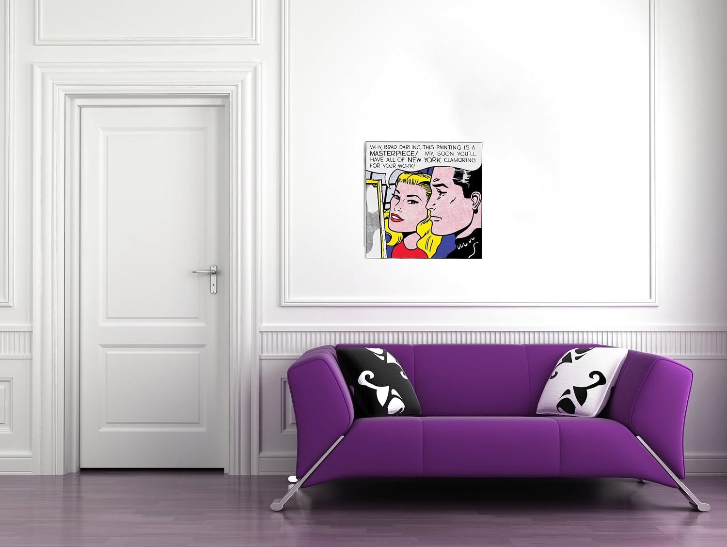 Artopweb Decorative Panel, Engineered Wood, Multicolour, 80x80 Cm - Image 3