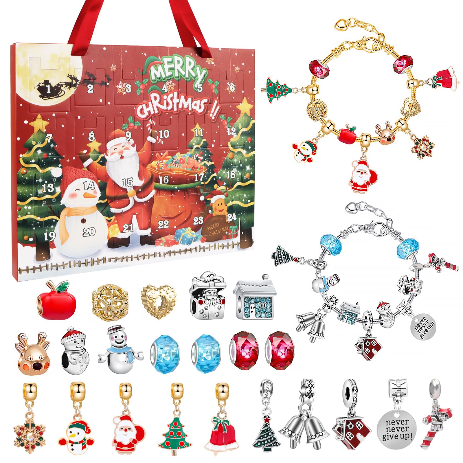 Advent Calendar 2024 for Children Girls, Advent Calendar Girls Jewellery 2024 Advent Calendar Jewellery, 24 Days Advent Calendar Girls Christmas Gifts for Girls 5 6 7 8 9 10 11 12 Years