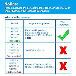 LCL TK8347 TK-8347 TK8349 TK-8349 Toner Cartridge