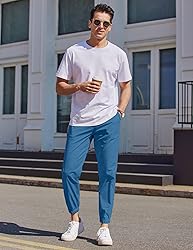 COOFANDY Mens Casual Joggers Pants - Cotton
