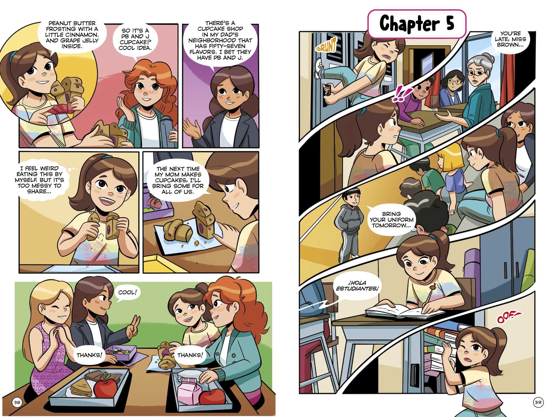 Katie and the Cupcake Cure The Graphic Novel (1) (Cupcake Diaries: The Graphic Novel)