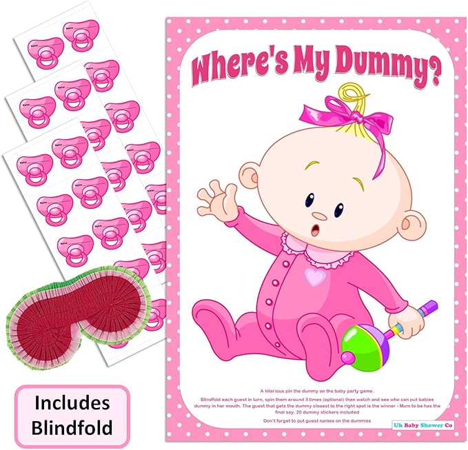 pink baby dummy