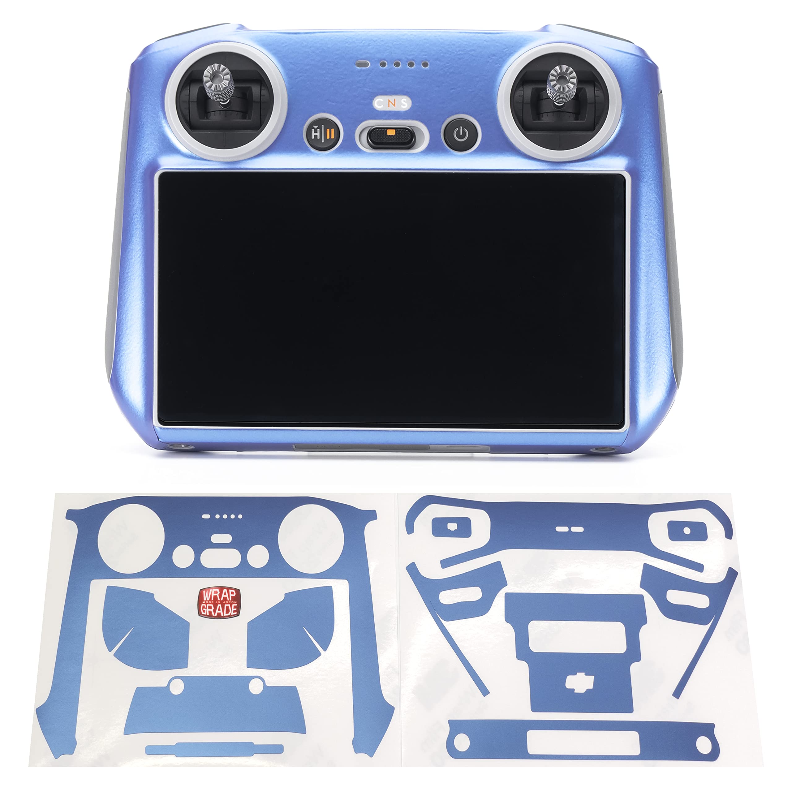 WRAPGRADE Skin Stickers compatible with DJI RC (CELESTE BLUE) — image 1